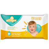 Lingettes humides Alinan Happy, 56 pièces, Fiterman Pharma