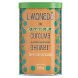 Limonade met kurkuma en gembersmaak Groene Suiker, 250 g, Remedia Laboratories