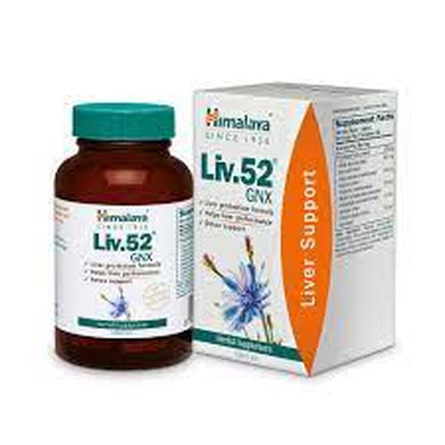 Liv 52 GNX, 60 comprimés, Himalaya