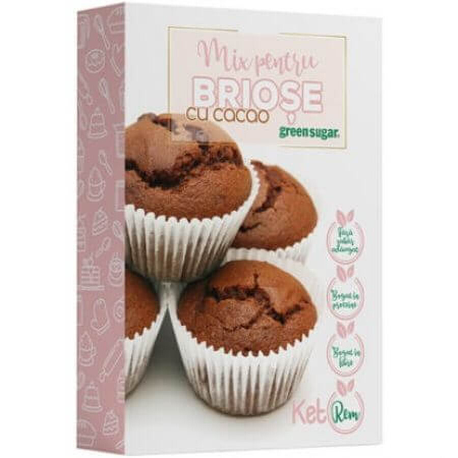 Mélange à muffins Keto avec cacao, 225 g, Ketorem