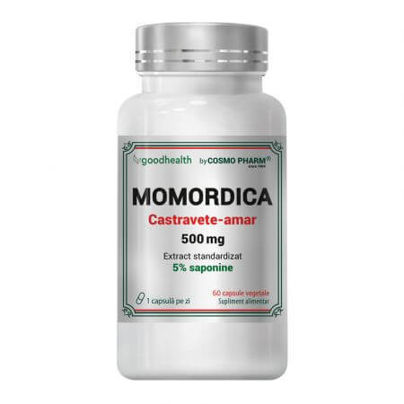 Momordica, 500 mg, 60 vegetarian capsules, Cosmopharm