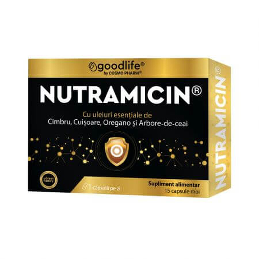 Nutramicin, 15 softgels, Cosmopharm