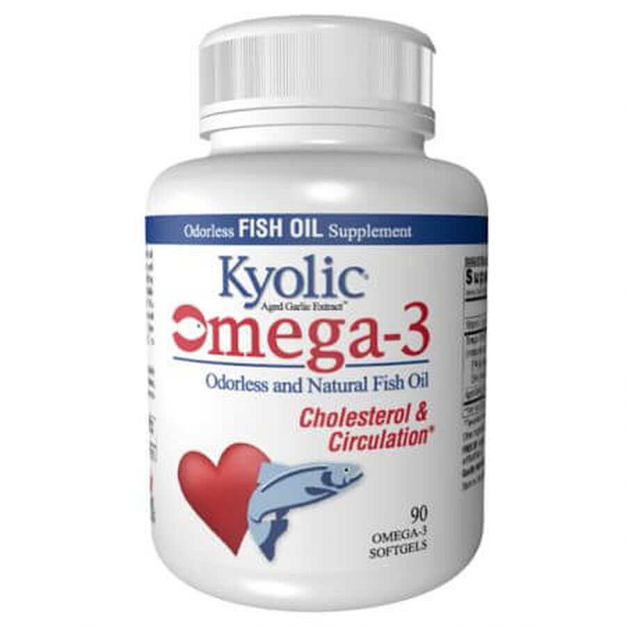 Omega 3 Premium, 90 Kapseln, Kyolic