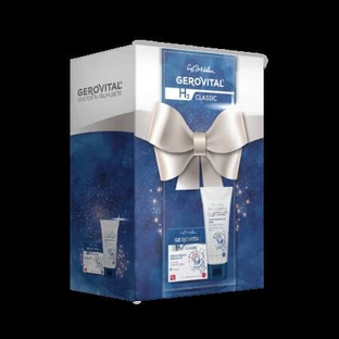Intensive moisturizing day cream package, 50 ml + H3 Classic regenerating hand cream, 100 ml, Gerovital