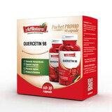 Pachet Quercetin 98, 60 + 30 capsule, AdNatura