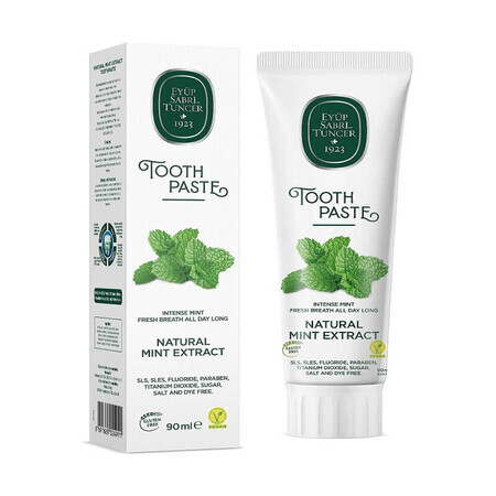 Toothpaste with natural mint extract, 90 ml, Eyup Sabri Tuncer