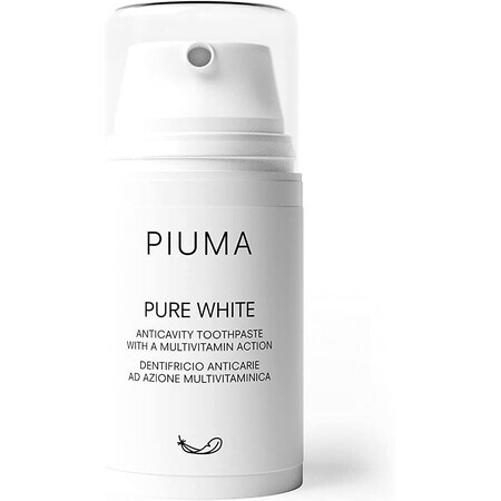 Pure White Tandpasta, 75 ml, Feather