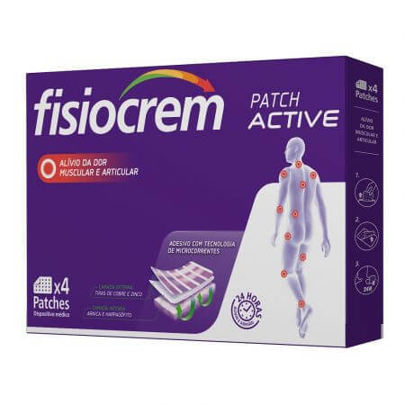 Fisiocrem Actieve Patch, 4 stuks, Uriah