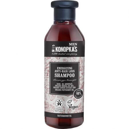 Shampooing énergisant contre la chute des cheveux, 280 ml, Dr. Konopkas