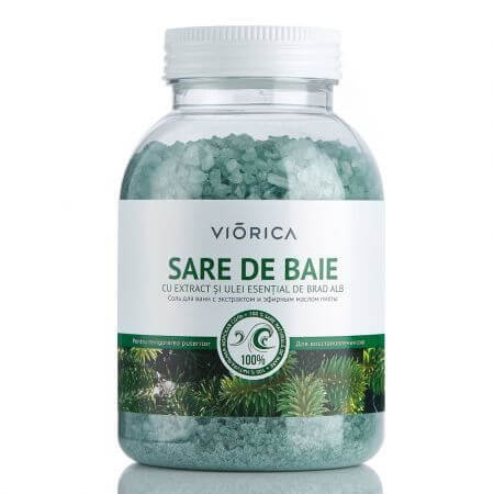 Badzout met witte spar extract en essentiële olie, 1000 g, Viorica