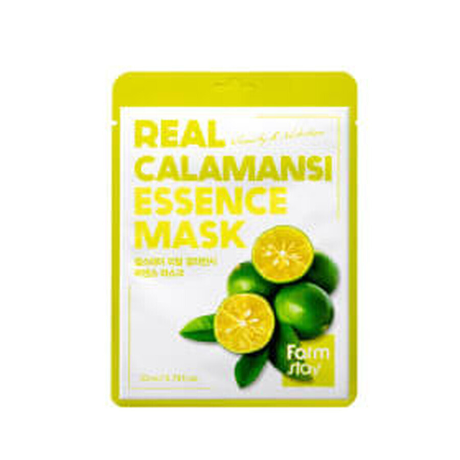 Farmstay Masque de visage à l'essence de calamansi, 1 pc