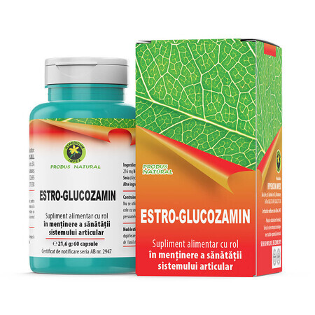 Estro-glucosamine capsules, 60 capsules, Hypericum