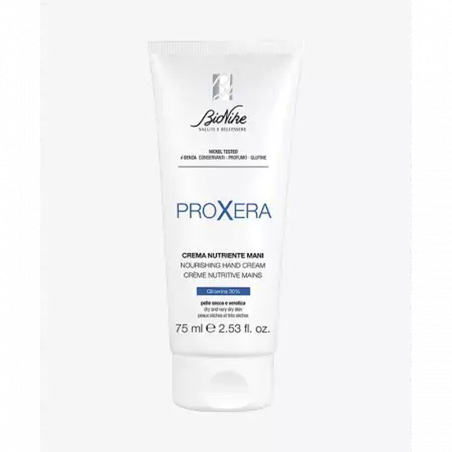 Crema mani nutriente per pelli secche Proxera, 75 ml, BioNike