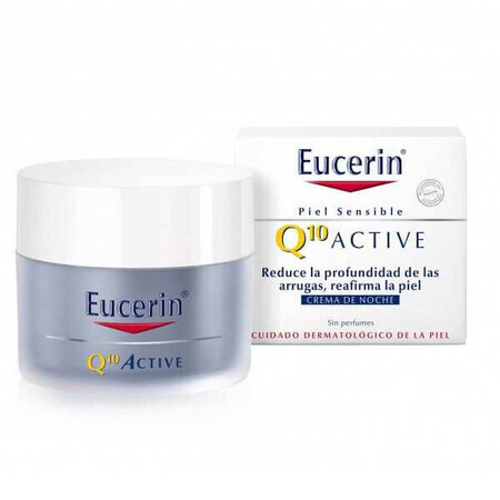 Eucerin Q10 Actieve Anti-Rimpel Nachtcrème, 50 ml