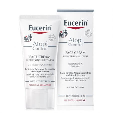 Eucerin AtopiControl Gezichtscrème, 50 ml