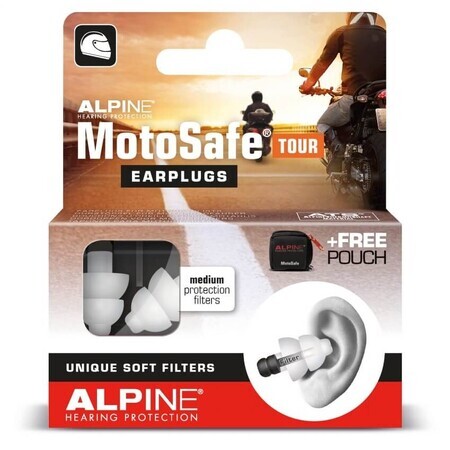 Bouchons d'oreille Motosafe Tour, Alpine