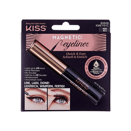 Magnetische eyeliner voor valse wimpers, 5 g, Kiss