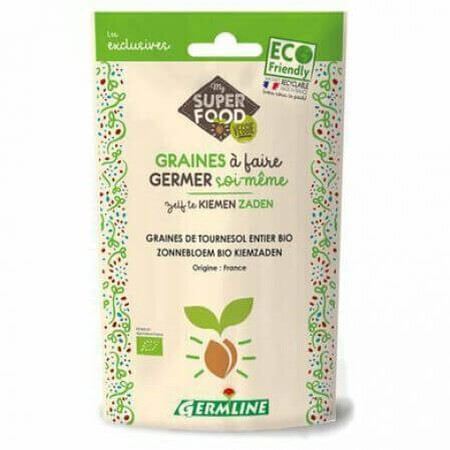 Graines de tournesol germées Bio, 100 g, Germline