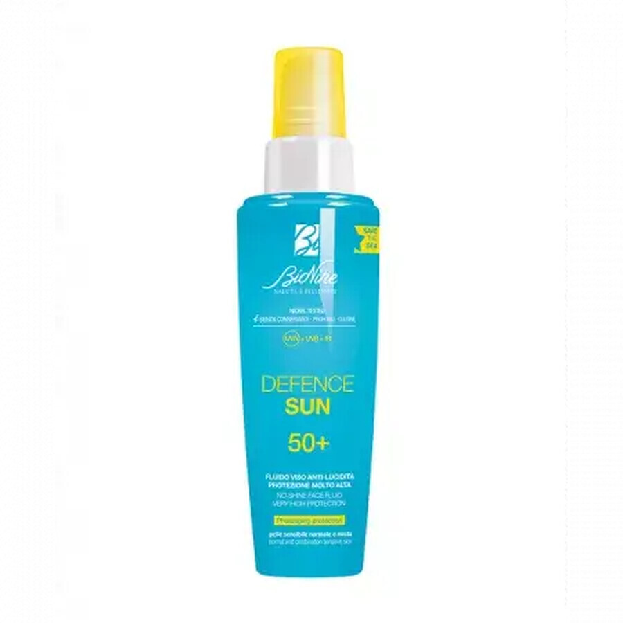 Sun Defence Sun Mattifying Fluid, SPF 50+, 50 ml, BioNike