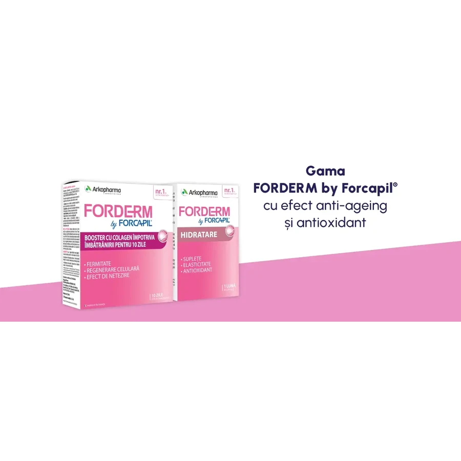 Forderm Hidratante de Forcapil, 60 cápsulas, Arkopharma