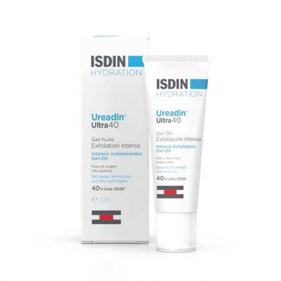 Isdin Ureadin Ultra 40 Gel-oil for intense exfoliation, 30 ml