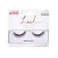 Gene False Lash Couture Faux Mink Collectie, Little Black Dress, 1 paar, Kiss