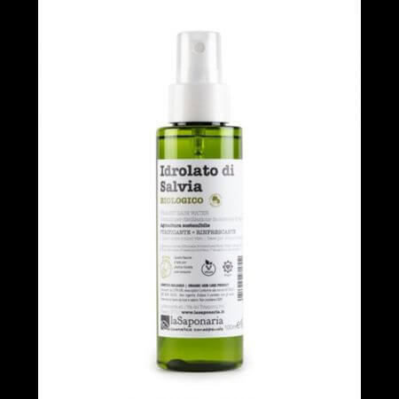 Entzündungshemmendes Salbei-Hydrolat Bio, 100 ml, La Saponaria