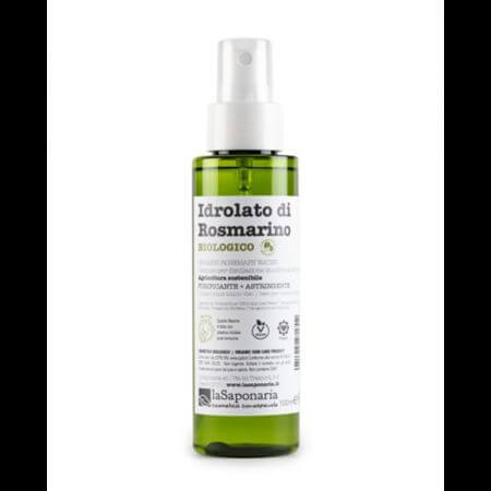 Biologisch samentrekkend rozemarijn hydrolaat, 100 ml, La Saponaria