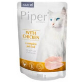 Nat kattenvoer met kip, 100 g, Piper