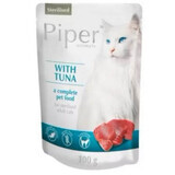 Tonijn natvoer voor gesteriliseerde katten, 100 g, Piper