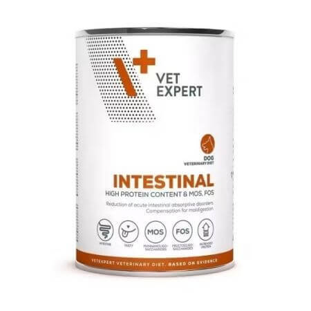 Comida húmeda para perros Intestinal Dog, 400 g, Vetexpert