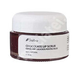 Delicious chocolate lip scrub, 30 ml, Sabio