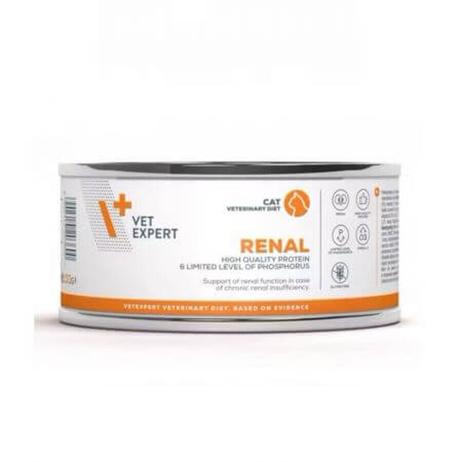 Comida húmeda para gatos Renal, 100 g, Vetexpert