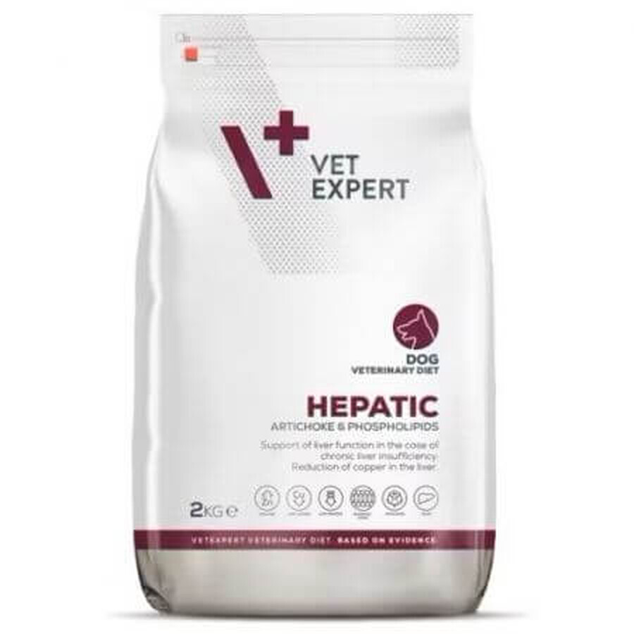 Droog hondenvoer Hepatic, 2 Kg, VetExpert