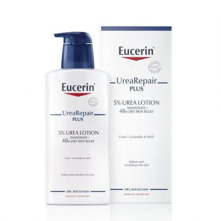 Eucerin UreaRepair 5% Urea Parfümierte Körperlotion, 400 ml