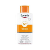 Eucerin Sensitive Milde Lotion met Zonbescherming SPF50+, 400 ml