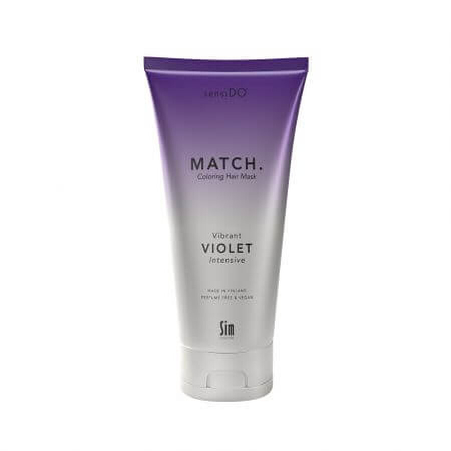 Keraguard Levendig Violet Intensief SensiDo Match Kleurbehandelingsmasker, 200 ml, Sim Sensitive