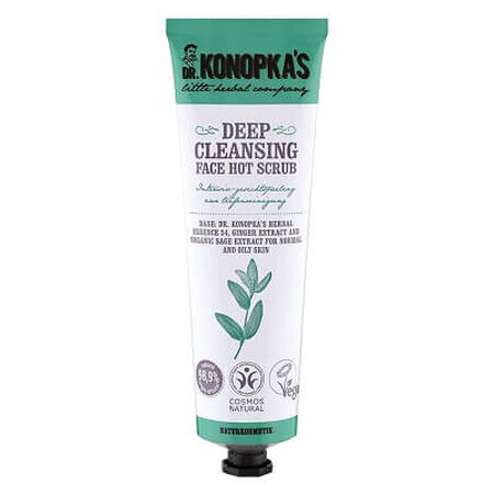 Exfoliant pentru curățarea în profunzime a tenului, 75 ml, Dr. Konopkas