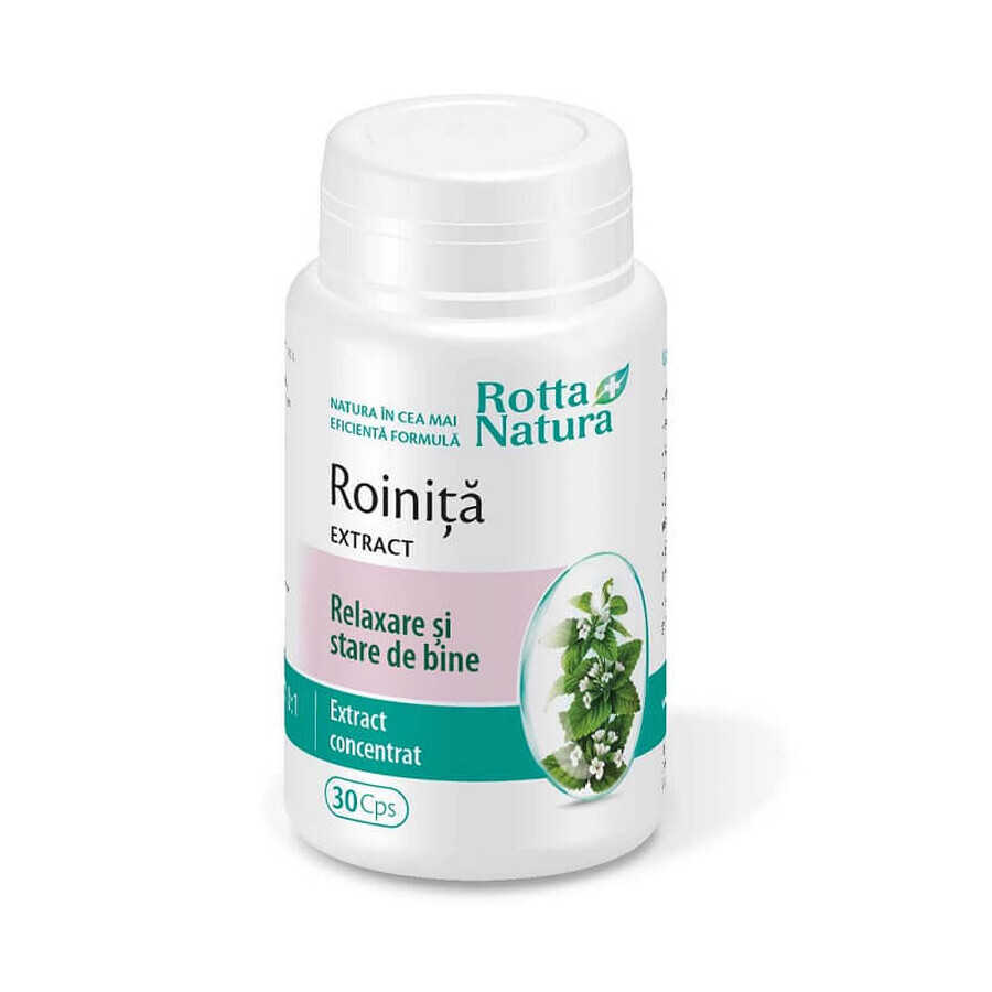 Extract de Roiniță, 30 capsule, Rotta Natura