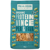 Organic gluten-free textured pea and broad bean protein, 125 g, Profusion