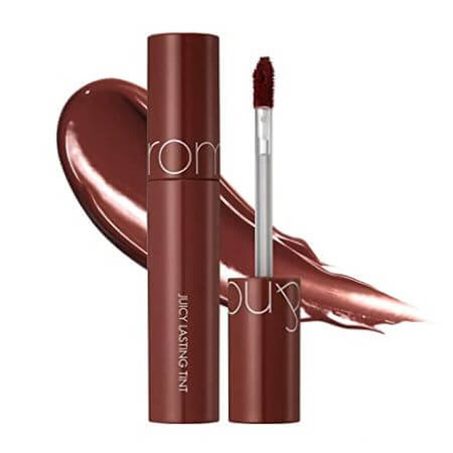 Rossetto colorato a lunga tenuta Juicy 20 Dark Coconut, 29 ml, Rom&nd