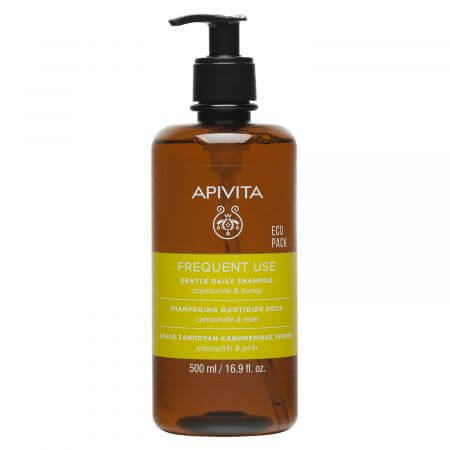 Shampoo for frequent use, 500 ml, Apivita