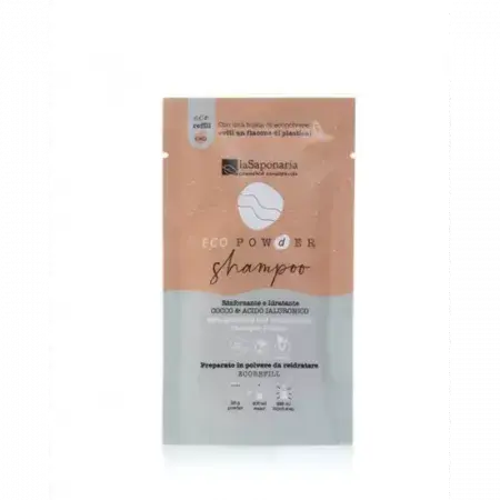 Shampooing en poudre hydratant et fortifiant, 25 g, La Saponaria