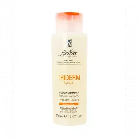 Sampon si gel de dus pentru pielea sensibila si intoleranta Triderm, 400 ml, BioNike