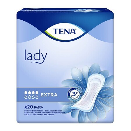 Absorberend kompres Lady Extra (760569), 20 stuks, Tena