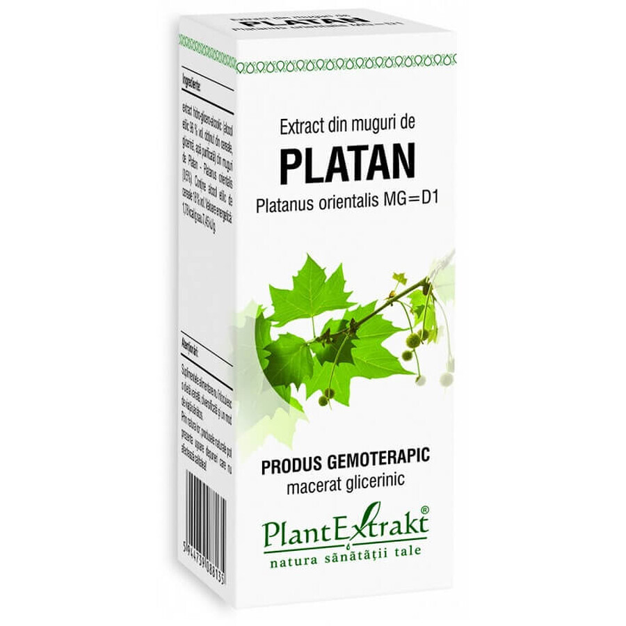 Extract din muguri de Platan, 50 ml, Plant Extrakt