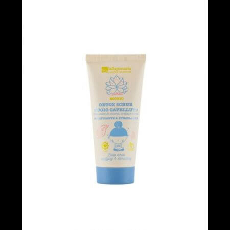 Ontgiftende scrub voor de hoofdhuid, 100 ml, La Saponaria