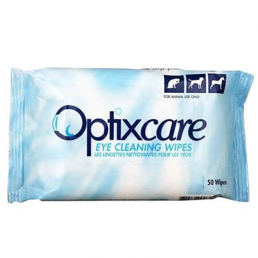 Servetele umede Eye Cleaner, 50 bucati, Optixcare