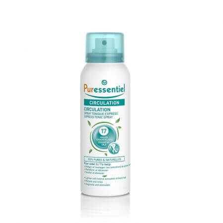 Spray hydratant vivifiant Circulation, 100 ml, Puressentiel