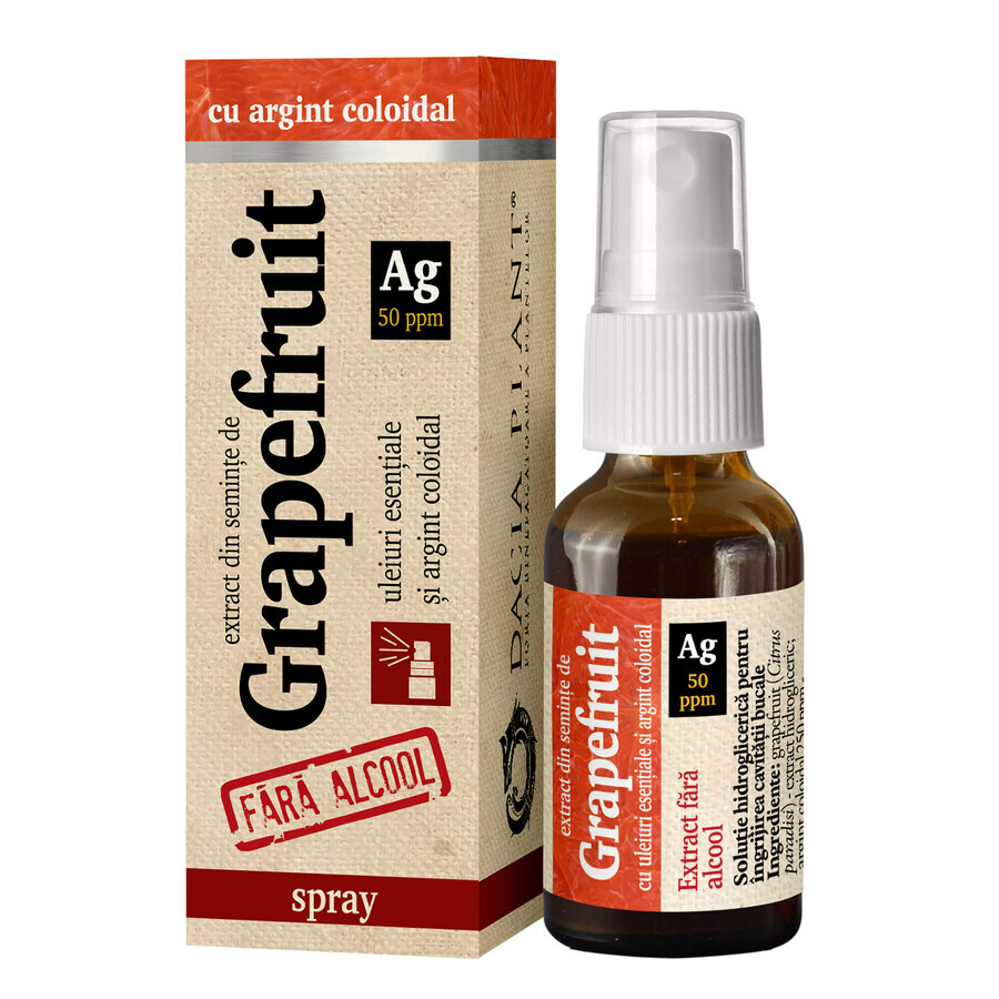 Extract din semințe de Grapefruit, 20 ml, Dacia Plant